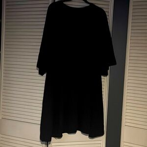 Black ASOS Design - Curve A-line- oversized t-shirt dress